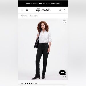 Madewell Charcoal Denim Jeans